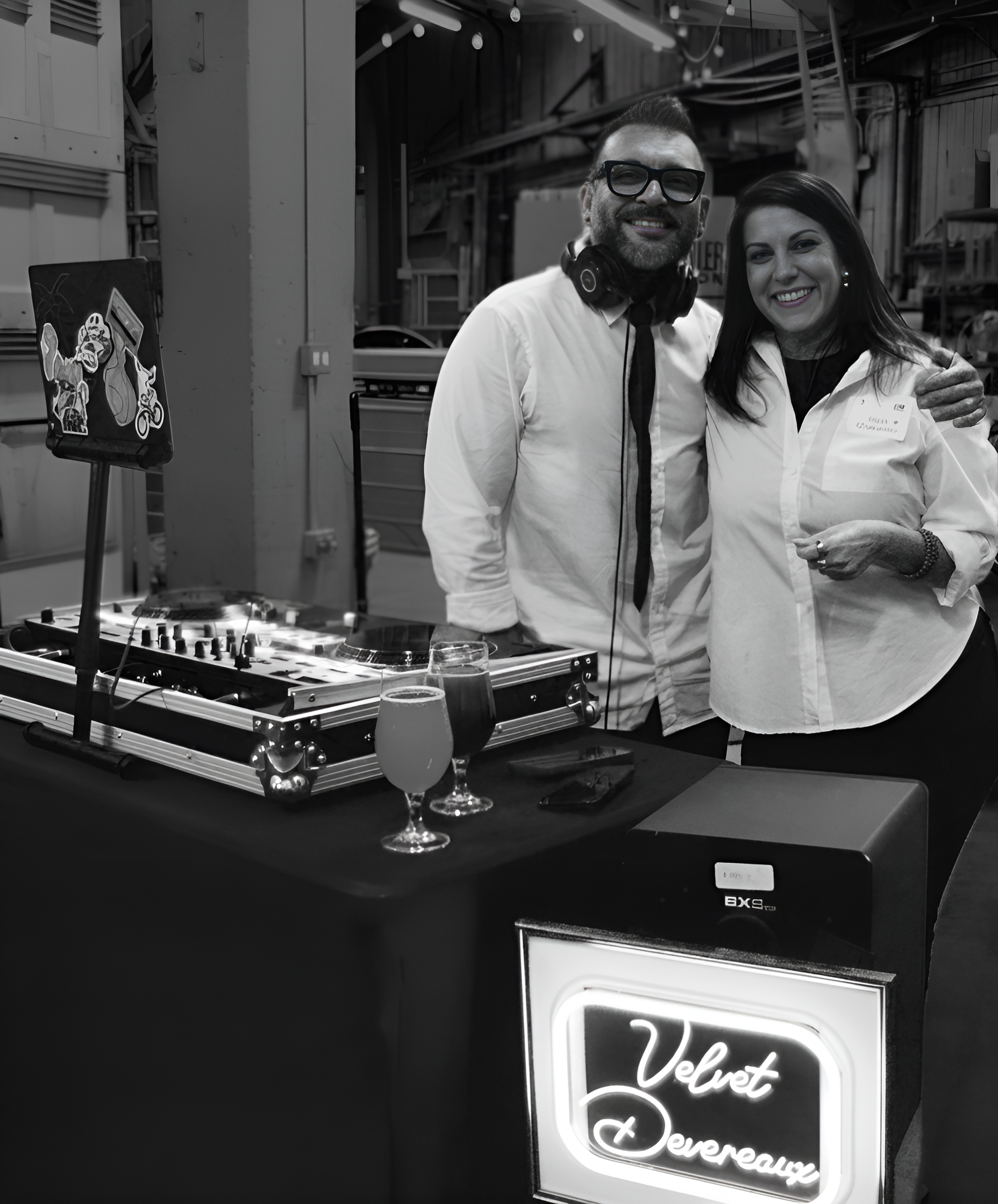 Velvet Devereaux at event